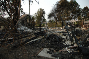 It is important to know how much your home is at risk for wildfire damage in order to protect your property. Photo Credit: Dan Tentler/Flickr